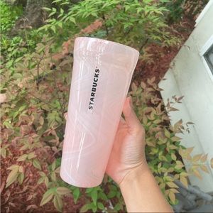 Starbucks 20 oz cold glass tumbler cup
